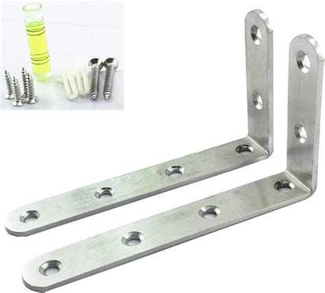 thick metal brackets clip|12 gallon angle brackets.